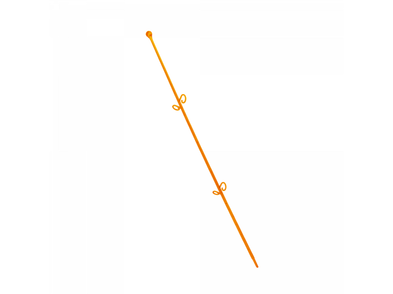 Опора для орхидей "Сфера" (т.оранж.)
