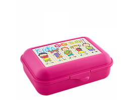 Бутербродниця (Смайл, т. рожева)