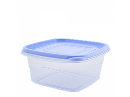 Контейнер для харчових продуктів "Омега" квадратний 0,45 л. (_пр./бузковий)