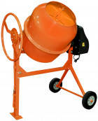 Бетонозмішувач Кентавр БМ-125Е (жовтогаряча)