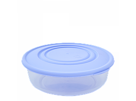 Контейнер для харчових продуктів круглий 1,025 л. (_пр./бузковий)