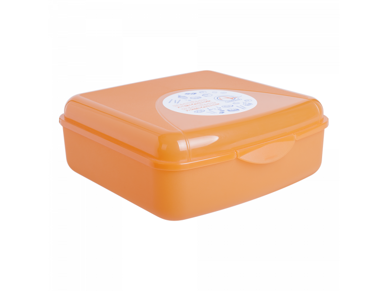 Контейнер універсальний L 20*20*7,5 див. (оранж. тощо)