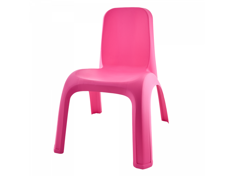 Стілець з анатомічною спинкою для дітей (2-5л) 40*42*53см рожевий