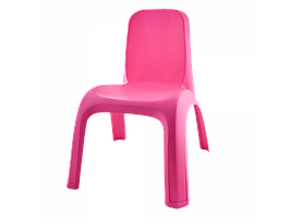Стілець з анатомічною спинкою для дітей (2-5л) 40*42*53см рожевий