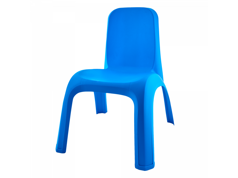 Стілець з анатомічною спинкою для дітей (2-5л) 40*42*53см блакитний