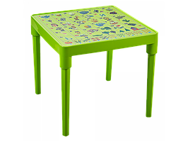 Стіл дитячий "українська Абетка" (оливки.)