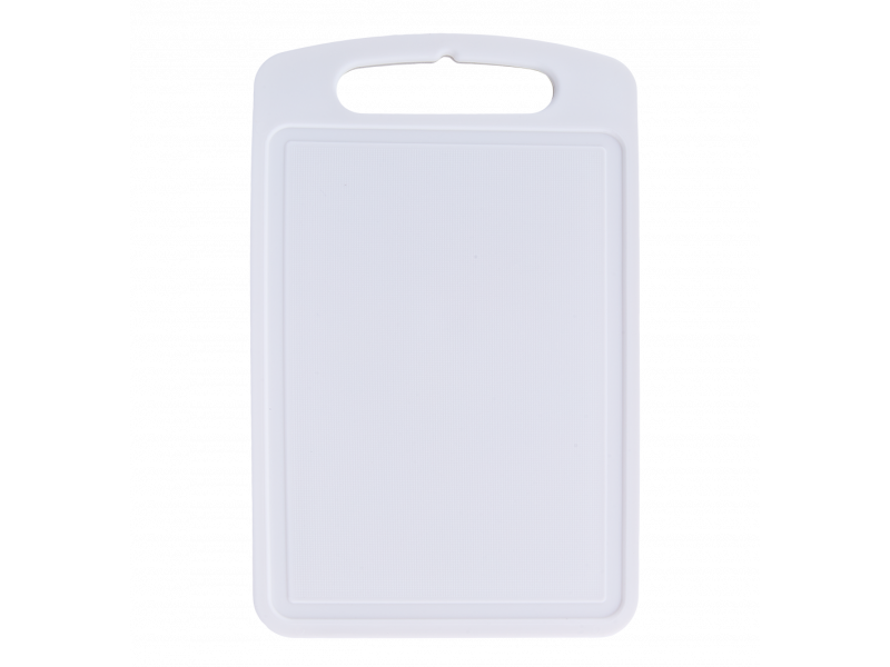 Дошка обробна пластикова 35*25см біла троянда Алеана