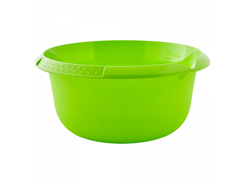 Миска пластикова 1,75л оливкова Алеана