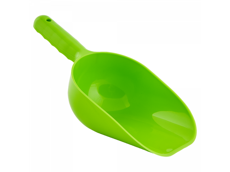 Совок для сипучих продуктів пластиковий 28см оливковий Алеана