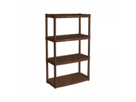 Стеллаж універсальний на 4 секции (т.корич.)