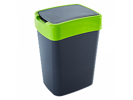 Відро Євро для сміття 18л. (_гранит/оливки.)