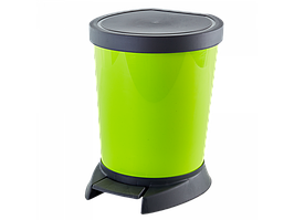 Відро для сміття з педаллю 18л. (оливки.)