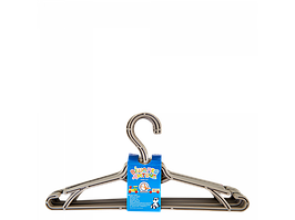 Набір із 5 дитячих вішалок пластикові 34*1*16см какао Алеана