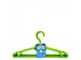 Набір із 5 дитячих вішалок пластикові 34*1*16см оливкові Алеана