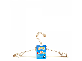 Набір із 5 дитячих вішалок пластикові 34*1*16см біла троянда Алеана