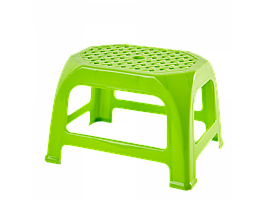 Табурет пластиковий "Кроха" 31*24*20см оливковий Алеана