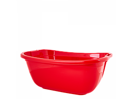 Таз прямокутний 22л. (червоний)