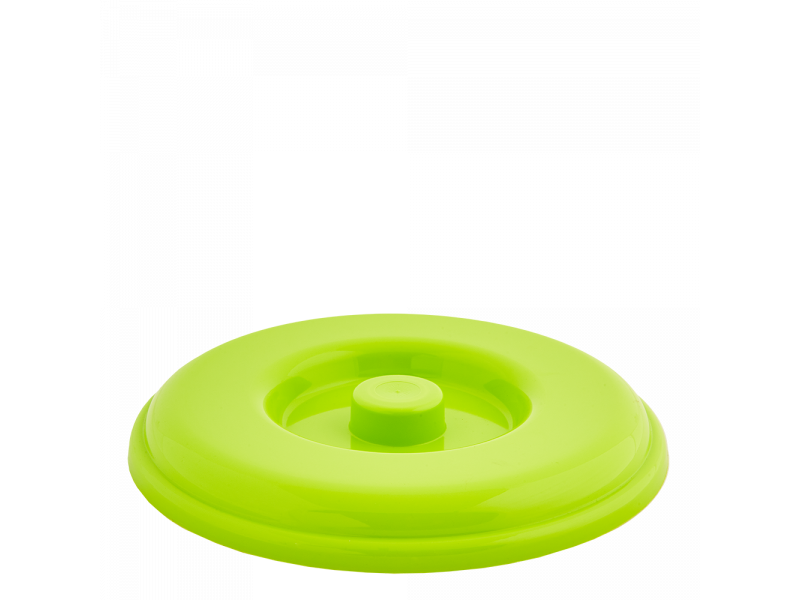 Кришка для відра пластикова 10л 29*4см оливкова Алеана