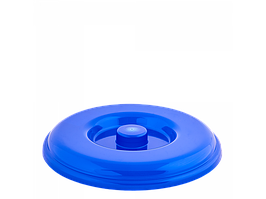 Кришка для відра пластикова 5л 24*3см синя Алеана