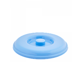 Кришка для відра пластикова 5л 24*3см блакитна Алеана