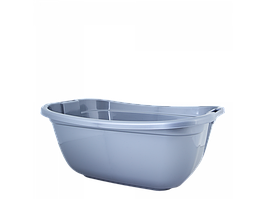 Таз прямокутний 22л. (сірий)