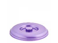 Крышка для ведра пластиковая 8л 26*3см фиолетовая перламутровая Алеана