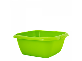 Таз "Євро" квадратний 6л. (оливки.)