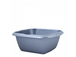Таз "Євро" квадратний 6л. (сірий)
