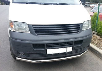 Захист переднього бампера (губа) Volkswagen T-5 