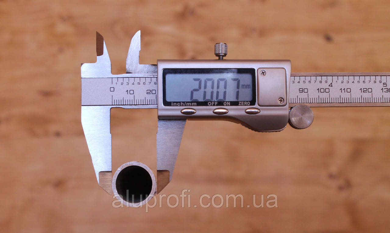 Труба алюмінієва ф20 мм (20х1,5мм) АД31Т5