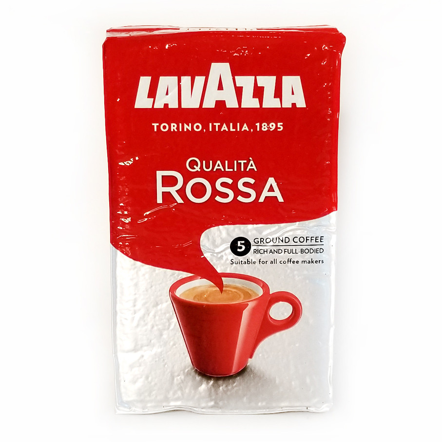 2014-кави Лаваза Lavazza Qualita Rossa 250 г мелений