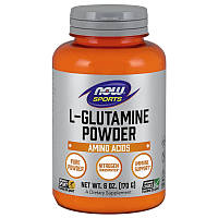 Аминокислота NOW Sports L-Glutamine Powder, 170 грамм