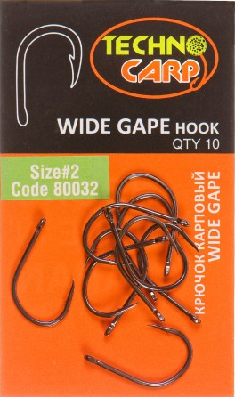 Гачок короповий "Wide Gape" No2 NEW ( Технокарп)