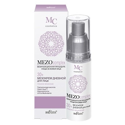 MEZOcomplex 30+ МезоКРЕМ денний для обличчя Глибоке зволоження 30мл