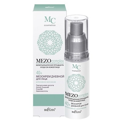MEZOcomplex 40+ МезоКРЕМ денний для обличчя Інтенсивне омолодження 50 мл