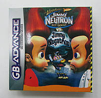 Adventures of Jimmy Neutron Boy Genius vs. Jimmy Negatron картридж Game Boy Advance (GBA)
