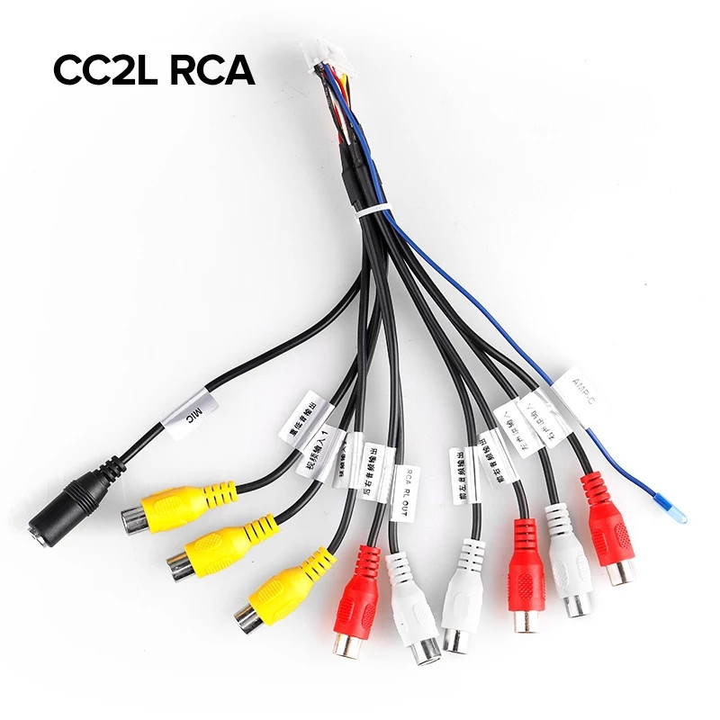 Кабель Adapter 8 RCA Mini ISO RCA Aux-in Blaupunkt Grundig VDO CD Player CC2L RCA, фото 1
