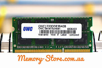 Оперативна пам'ять для ноутбука MIX Brand DDR3 4GB PC3-10600S 1333MHz 1.5 V SODIMM (б/у)