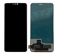 Дисплей (модуль) + тачскрин (сенсор) для OnePlus 6 | 1+6 | A6000 | A6003 (черный цвет, TFT)