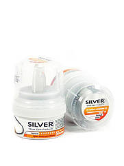 Silver крем-блиск для взуття 50мл білий