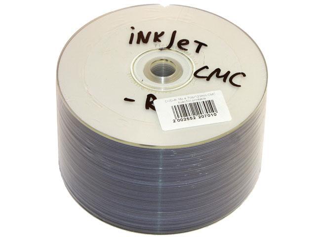 DVD-R CMC 16х 4.7Gb printable bulk(50)(600)