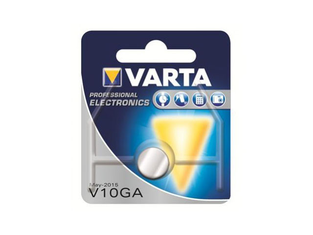 Батарейка Varta V10GA/1bl (LR54)(10), фото 1