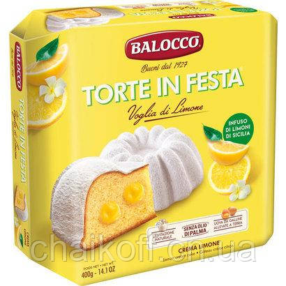 Кекс Великодній  Balocco Torte in Festa Voglia di Limone 400 г (Италия)