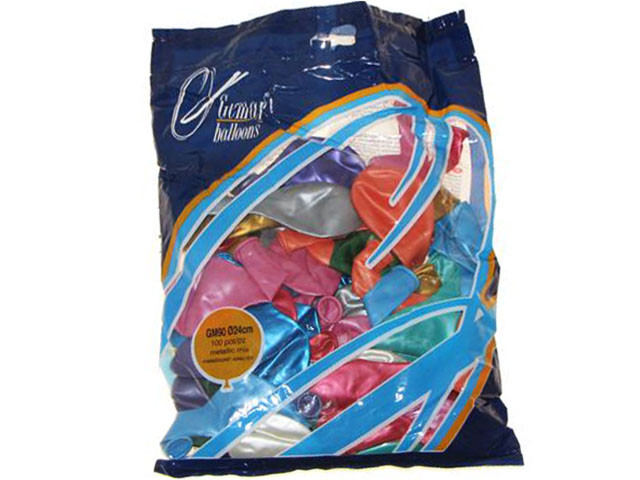 Кулька повітр. латексна 10"/26см перламутр асорті №GM90/№09821(100), фото 1