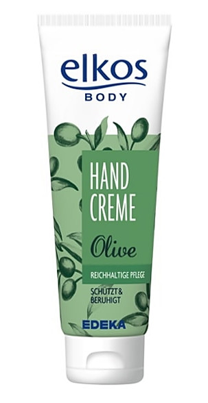 Зволожуючий крем для рук з екстрактом оливкового масла Elkos Olive 125 мл.
