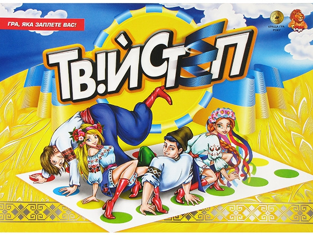 Гра напол."Твійстеп",вел.,укр.,"DankoToys" №0655/DTG14(10)