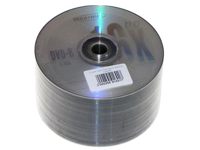 DVD-R Maximus 16х 4.7Gb bulk(50)