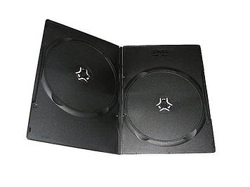 Футляр Box DVD 2шт 7мм slim(100)