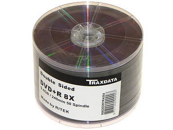 DVD+R Traxdata 8х 9.4Gb Double bulk(50)