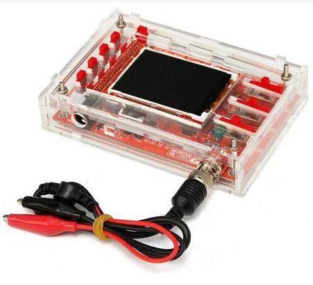 Цифровий осцилограф DSO138 з акриловим корпусом у комплекті